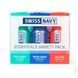 Набір змазок Swiss Navy &mdash; Essentials Variety Pack (3x30 мл) Водна та силіконова змазки + очищувач SX1362 фото 1